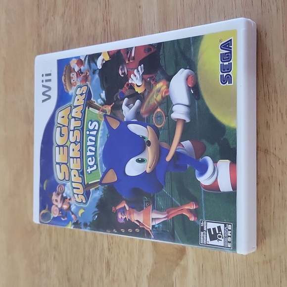 Sega Superstars Tennis  Wii Game - Picture 1 of 3